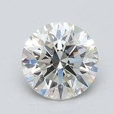 1.5 Carat Round - Natural Diamond - 1.55 - J - SI1 - EX - EX - EX - Diamonds By Rothschild