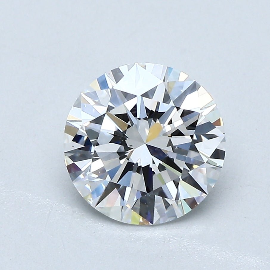 1.5 Carat Round - Natural Diamond - 1.56 - E - VS2 - EX - EX - EX - Diamonds By Rothschild