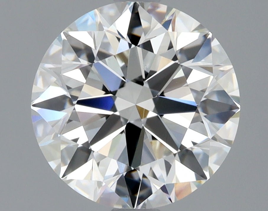 1.5 Carat Round - Natural Diamond - 1.56 - H - VS2 - EX - EX - EX - Diamonds By Rothschild