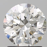 1.5 Carat Round - Natural Diamond - 1.56 - I - SI1 - EX - EX - EX - Diamonds By Rothschild