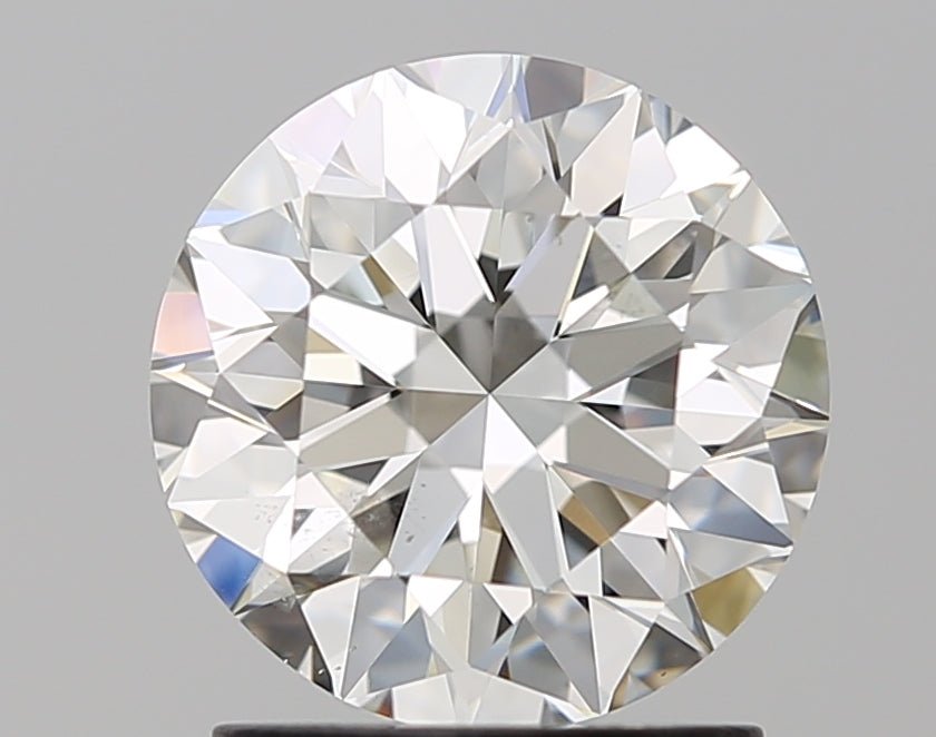1.5 Carat Round - Natural Diamond - 1.56 - I - SI1 - EX - EX - EX - Diamonds By Rothschild