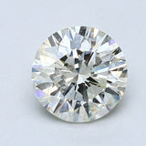 1.5 Carat Round - Natural Diamond - 1.56 - L - I2 - VG - VG - G - Diamonds By Rothschild