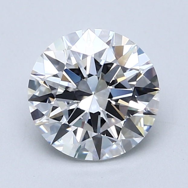 1.5 Carat Round - Natural Diamond - 1.58 - D - VS1 - EX - EX - EX - Diamonds By Rothschild