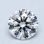 1.5 Carat Round - Natural Diamond - 1.58 - F - VVS1 - EX - EX - EX - Diamonds By Rothschild