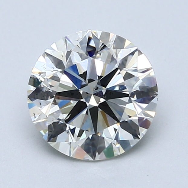 1.5 Carat Round - Natural Diamond - 1.58 - J - SI1 - EX - EX - EX - Diamonds By Rothschild