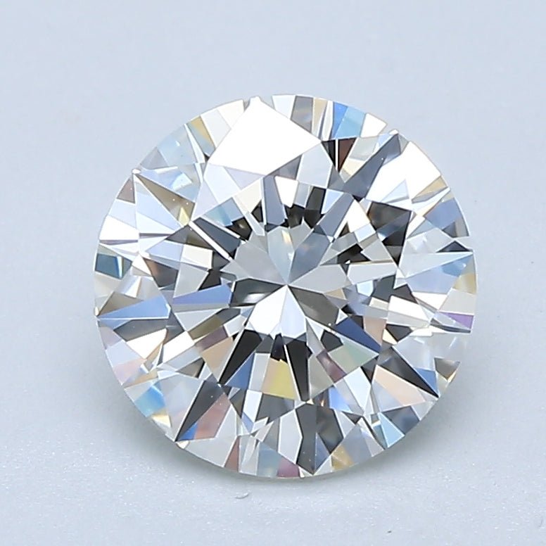 1.5 Carat Round - Natural Diamond - 1.59 - H - VVS1 - EX - EX - EX - Diamonds By Rothschild