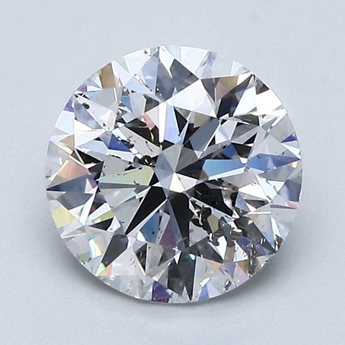 1.5 Carat Round - Natural Diamond - 1.6 - E - I1 - EX - EX - EX - Diamonds By Rothschild