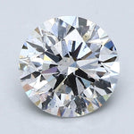 1.5 Carat Round - Natural Diamond - 1.6 - E - SI2 - EX - EX - EX - Diamonds By Rothschild