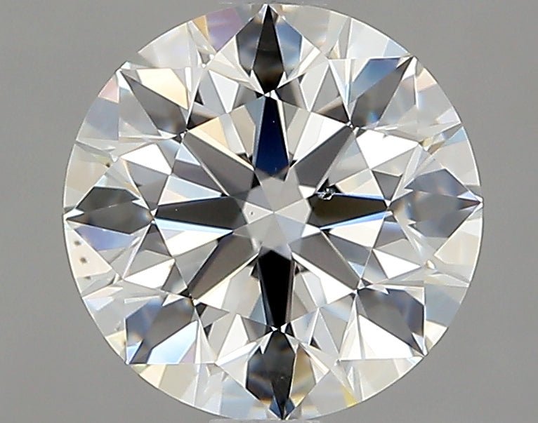1.5 Carat Round - Natural Diamond - 1.6 - H - SI1 - EX - EX - EX - Diamonds By Rothschild