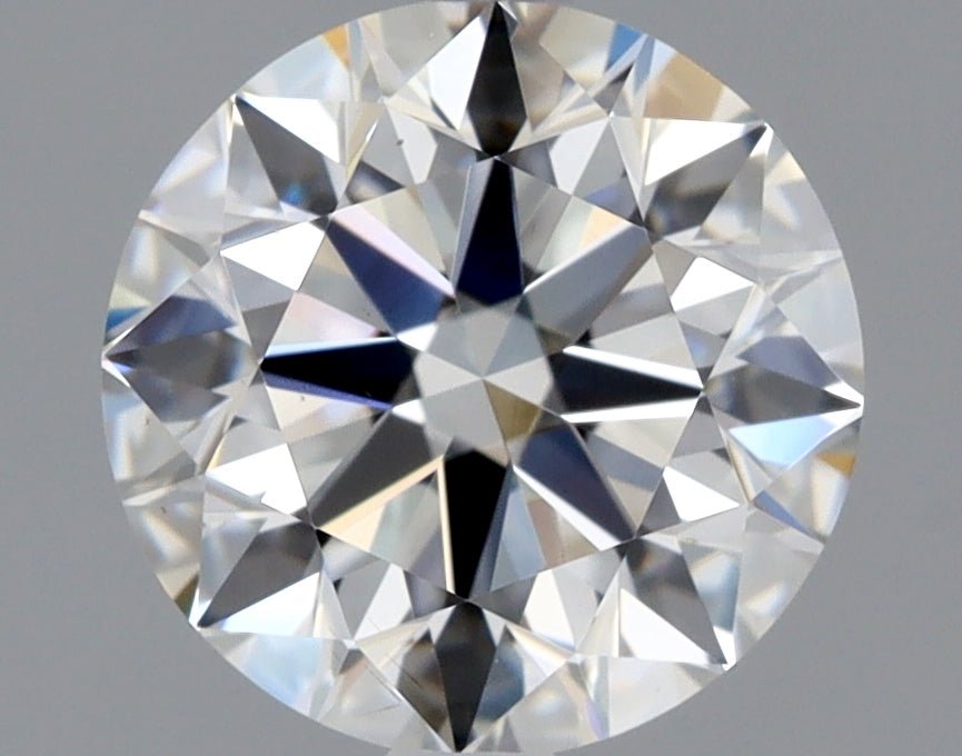 1.5 Carat Round - Natural Diamond - 1.6 - H - VS2 - EX - EX - EX - Diamonds By Rothschild