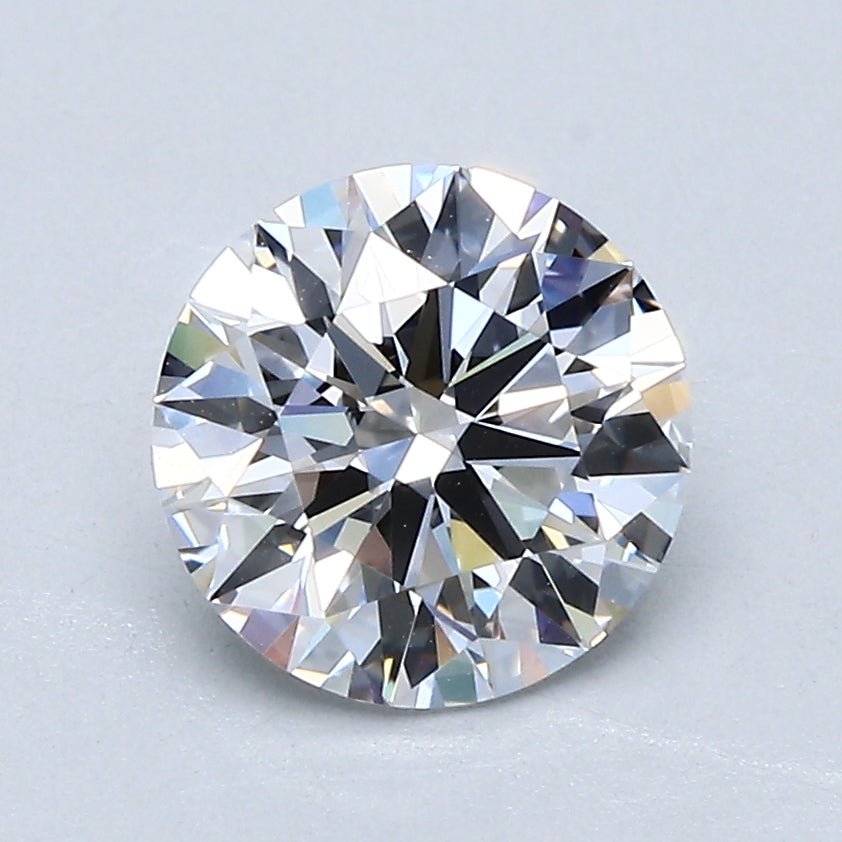 1.5 Carat Round - Natural Diamond - 1.61 - D - IF - EX - EX - EX - Diamonds By Rothschild