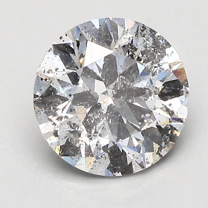 1.5 Carat Round - Natural Diamond - 1.61 - G - I2 - VG - EX - VG - Diamonds By Rothschild