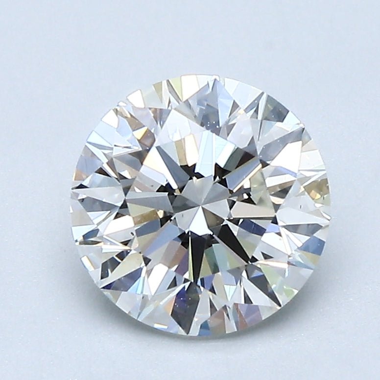 1.5 Carat Round - Natural Diamond - 1.61 - H - VS2 - EX - EX - EX - Diamonds By Rothschild