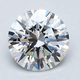 1.5 Carat Round - Natural Diamond - 1.62 - D - SI2 - EX - EX - EX - Diamonds By Rothschild