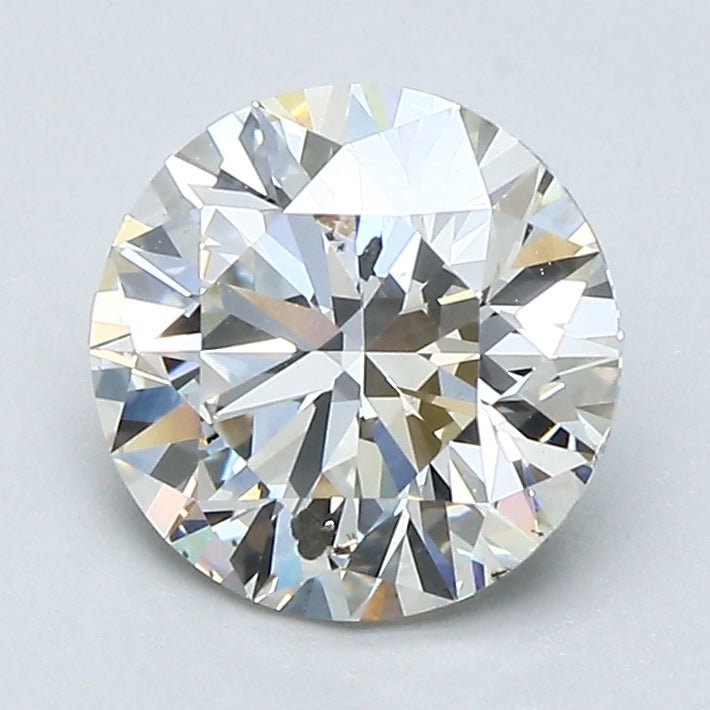 1.5 Carat Round - Natural Diamond - 1.62 - J - SI2 - EX - EX - EX - Diamonds By Rothschild