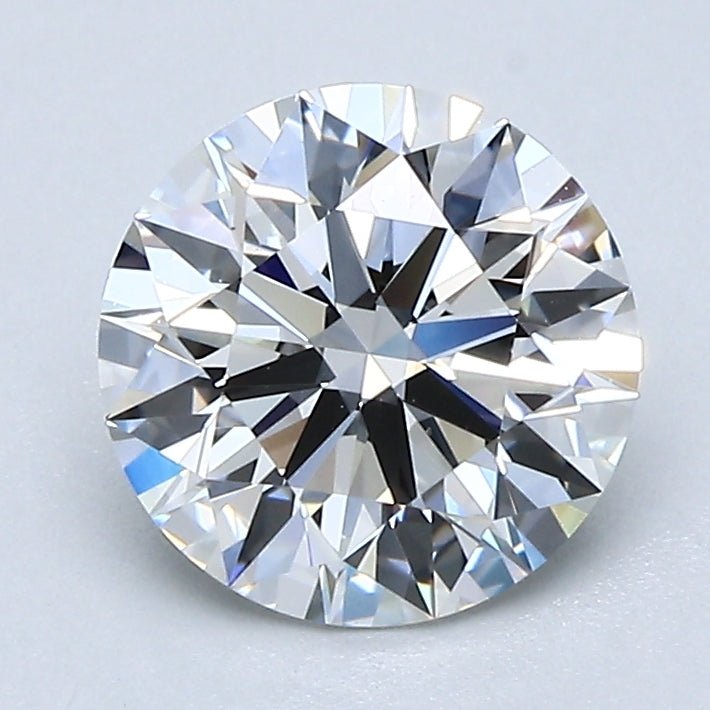 1.5 Carat Round - Natural Diamond - 1.63 - G - VVS1 - EX - EX - EX - Diamonds By Rothschild