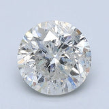 1.5 Carat Round - Natural Diamond - 1.65 - H - Included - G - VG - G - Diamonds By Rothschild