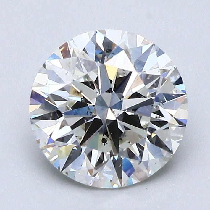 1.5 Carat Round - Natural Diamond - 1.65 - I - SI2 - EX - EX - EX - Diamonds By Rothschild