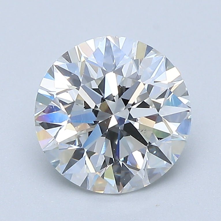 1.5 Carat Round - Natural Diamond - 1.67 - F - VS2 - VG - VG - G - Diamonds By Rothschild