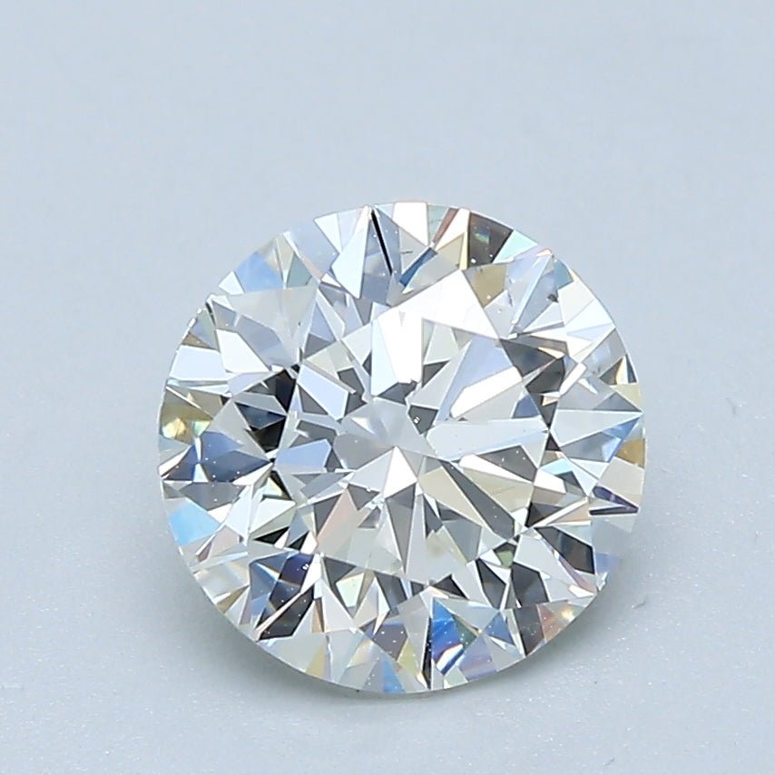 1.5 Carat Round - Natural Diamond - 1.67 - I - VS2 - EX - EX - EX - Diamonds By Rothschild