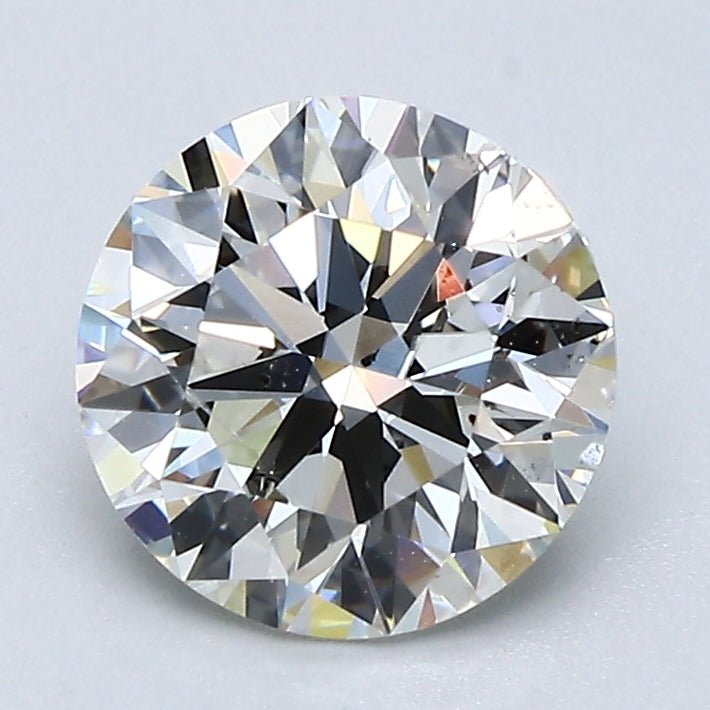 1.5 Carat Round - Natural Diamond - 1.68 - I - SI2 - EX - EX - EX - Diamonds By Rothschild