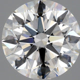 1.5 Carat Round - Natural Diamond - 1.7 - D - SI1 - EX - EX - Diamonds By Rothschild
