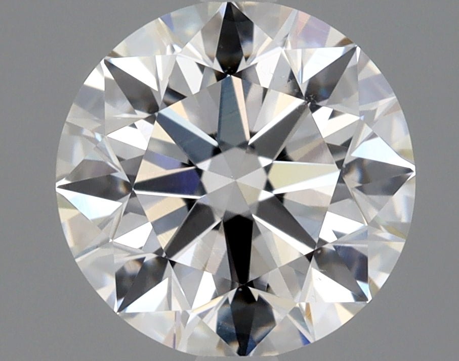1.5 Carat Round - Natural Diamond - 1.7 - D - SI1 - EX - EX - Diamonds By Rothschild