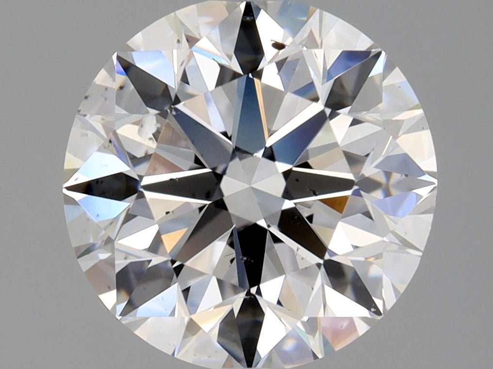 1.5 Carat Round - Natural Diamond - 1.7 - D - SI1 - EX - EX - Diamonds By Rothschild