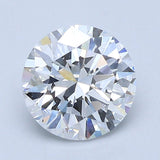 1.5 Carat Round - Natural Diamond - 1.7 - E - VVS1 - EX - EX - EX - Diamonds By Rothschild