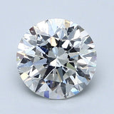 1.5 Carat Round - Natural Diamond - 1.7 - H - SI1 - EX - EX - EX - Diamonds By Rothschild
