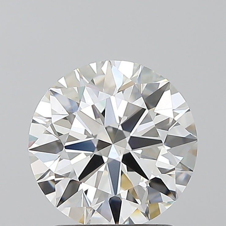 1.5 Carat Round - Natural Diamond - 1.7 - H - VS1 - EX - EX - EX - Diamonds By Rothschild