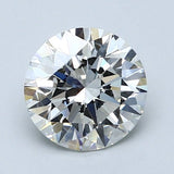 1.5 Carat Round - Natural Diamond - 1.7 - H - VS1 - EX - EX - EX - Diamonds By Rothschild