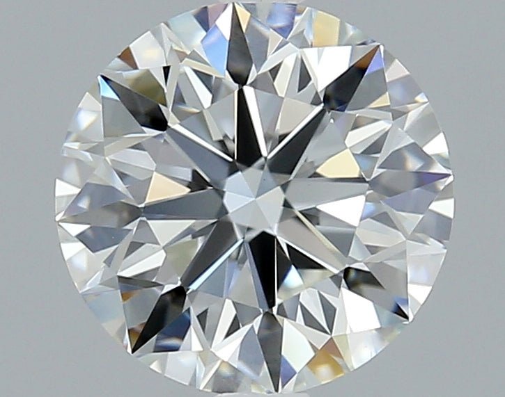 1.5 Carat Round - Natural Diamond - 1.7 - H - VS2 - EX - EX - EX - Diamonds By Rothschild