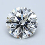 1.5 Carat Round - Natural Diamond - 1.7 - I - SI1 - EX - EX - EX - Diamonds By Rothschild