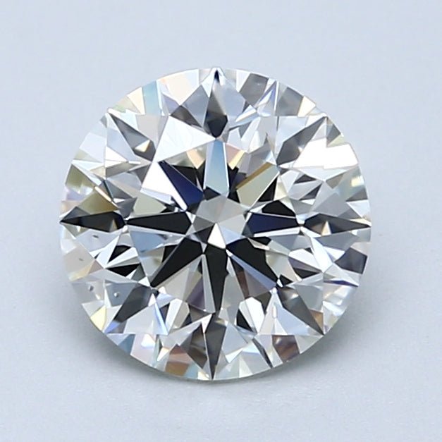 1.5 Carat Round - Natural Diamond - 1.7 - I - SI1 - EX - EX - EX - Diamonds By Rothschild