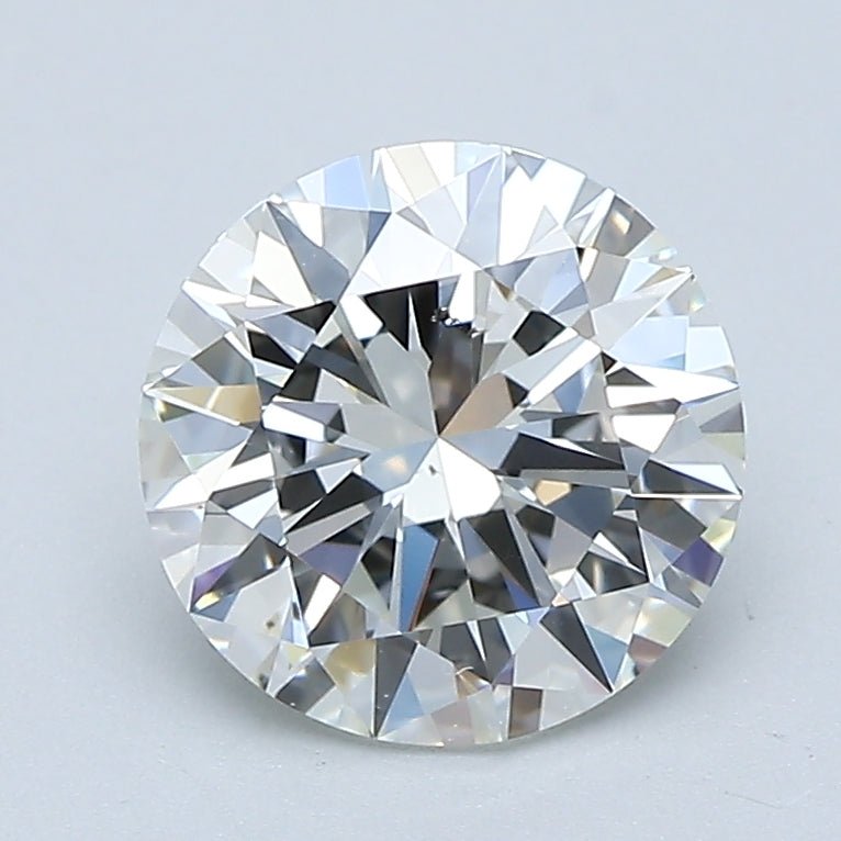 1.5 Carat Round - Natural Diamond - 1.7 - I - SI1 - EX - VG - EX - Diamonds By Rothschild