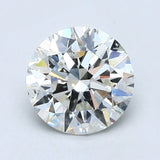 1.5 Carat Round - Natural Diamond - 1.7 - I - SI2 - EX - EX - EX - Diamonds By Rothschild