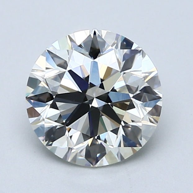 1.5 Carat Round - Natural Diamond - 1.7 - I - VS1 - EX - EX - EX - Diamonds By Rothschild