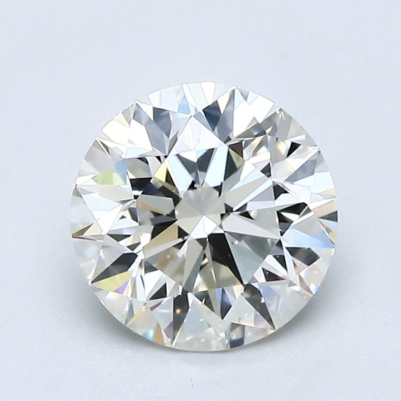 1.5 Carat Round - Natural Diamond - 1.7 - J - SI1 - EX - EX - EX - Diamonds By Rothschild