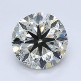 1.5 Carat Round - Natural Diamond - 1.7 - J - Slightly Included - VG - EX - VG - Diamonds By Rothschild