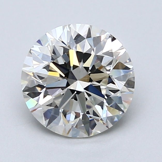 1.5 Carat Round - Natural Diamond - 1.7 - J - VS1 - EX - EX - EX - Diamonds By Rothschild