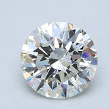 1.5 Carat Round - Natural Diamond - 1.7 - J - VS2 - EX - EX - EX - Diamonds By Rothschild