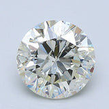 1.5 Carat Round - Natural Diamond - 1.7 - K - Included - G - VG - G - Diamonds By Rothschild