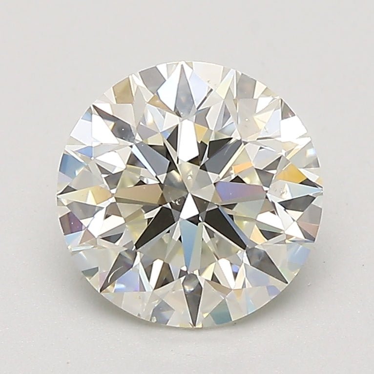 1.5 Carat Round - Natural Diamond - 1.7 - K - SI2 - EX - EX - EX - Diamonds By Rothschild