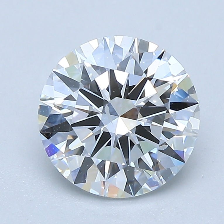 1.5 Carat Round - Natural Diamond - 1.71 - D - SI2 - EX - EX - EX - Diamonds By Rothschild