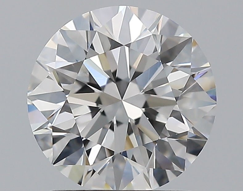 1.5 Carat Round - Natural Diamond - 1.71 - E - VVS1 - EX - EX - EX - Diamonds By Rothschild