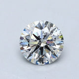 1.5 Carat Round - Natural Diamond - 1.71 - F - SI2 - EX - EX - EX - Diamonds By Rothschild