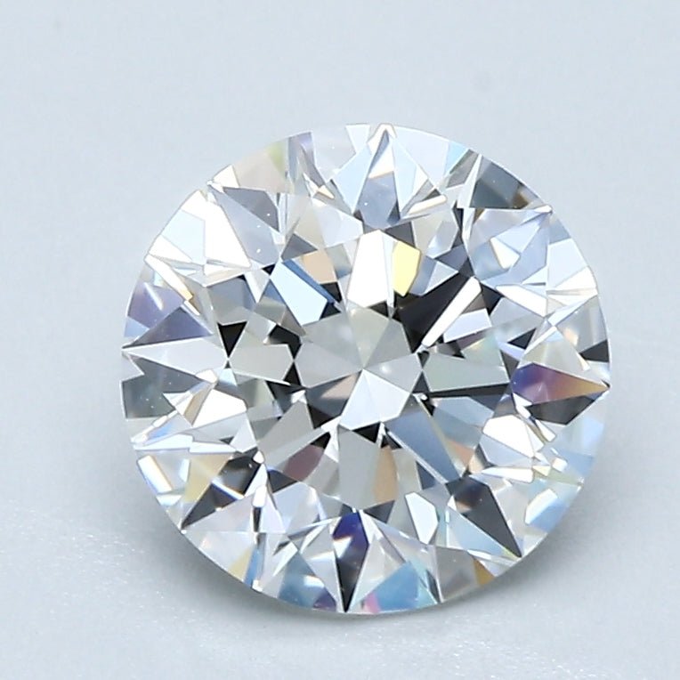 1.5 Carat Round - Natural Diamond - 1.72 - F - IF - EX - EX - EX - Diamonds By Rothschild