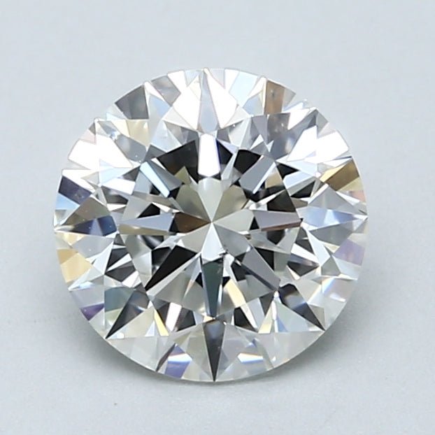 1.5 Carat Round - Natural Diamond - 1.72 - G - SI1 - EX - EX - EX - Diamonds By Rothschild
