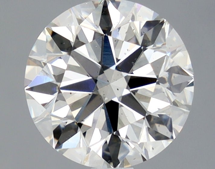 1.5 Carat ROUND - Natural Diamond - 1.72 - H - SI1 - EX - EX - Diamonds By Rothschild